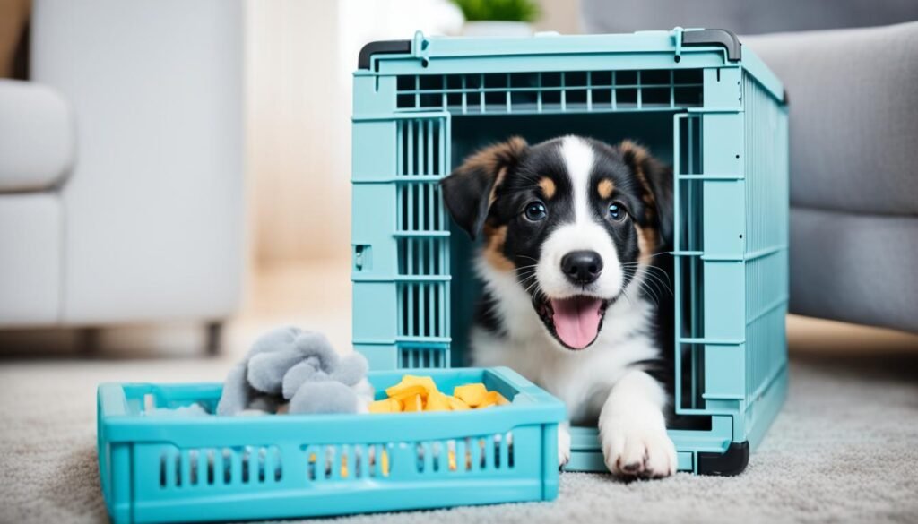 crate training puppies